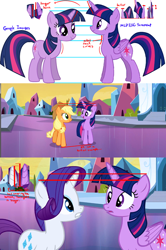 Size: 500x752 | Tagged: safe, edit, screencap, applejack, rarity, twilight sparkle, twilight sparkle (alicorn), alicorn, equestria girls, analysis, comparison, height, height difference, size chart, size comparison, size difference