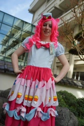 Size: 640x960 | Tagged: safe, pinkie pie, human, cosplay, irl, irl human, photo, solo