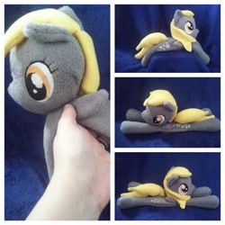 Size: 600x600 | Tagged: safe, artist:dj-rabbit, derpy hooves, pegasus, pony, beanie (plushie), female, irl, mare, photo, plushie