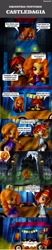 Size: 800x3880 | Tagged: safe, artist:whatthehell!?, edit, adagio dazzle, sunset shimmer, equestria girls, castlevania, doll, equestria girls minis, food, forest, funny, graveyard, irl, japanese, lamp, photo, road, rope, spanish, sunset sushi, sushi, toy, truck