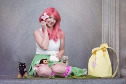 Size: 960x639 | Tagged: safe, artist:destructivedoll, fluttershy, human, equestria girls, cosplay, irl, irl human, photo, solo