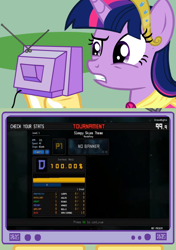 Size: 564x800 | Tagged: safe, derpibooru import, twilight sparkle, twilight sparkle (alicorn), alicorn, pony, exploitable meme, female, mare, stepmania, tv meme