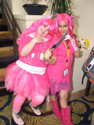 Size: 487x650 | Tagged: safe, pinkie pie, human, cosplay, irl, irl human, photo, pinkamena diane pie