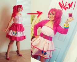 Size: 750x600 | Tagged: safe, artist:spwinkles, pinkie pie, human, cosplay, irl, irl human, photo