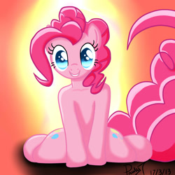 Size: 1200x1200 | Tagged: safe, artist:paulyt7, pinkie pie, earth pony, pony, female, mare, solo