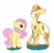 Size: 901x886 | Tagged: safe, fluttershy, oc, giraffe, pegasus, pony, female, mare