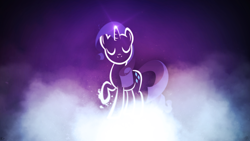 Size: 1920x1080 | Tagged: safe, artist:dj-applej-sound, artist:karl97, artist:up1ter, rarity, pony, unicorn, collaboration, female, lens flare, mare, outline, solo, vector, wallpaper