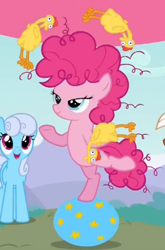 Size: 265x402 | Tagged: safe, pinkie pie, earth pony, pony, pinkie pride, bedroom eyes, filly, foal