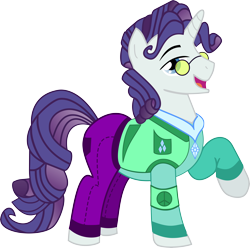 Size: 10800x10707 | Tagged: safe, artist:red-pear, elusive, rarity, pony, unicorn, absurd resolution, clothes, hoofstock, rule 63, simple background, solo, transparent background, vector