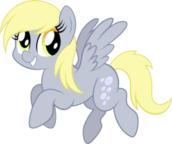 Size: 1440x1202 | Tagged: safe, artist:strawberrythefox1452, derpy hooves, pegasus, pony, female, grin, mare, simple background, solo, transparent background, vector