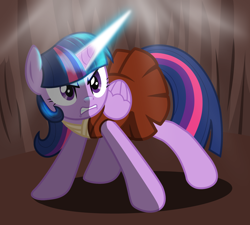 Size: 1538x1383 | Tagged: safe, artist:familyof6, derpibooru import, twilight sparkle, twilight sparkle (alicorn), alicorn, pony, female, hornsaber, jedi, mare, solo, star wars