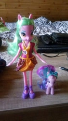 Size: 540x960 | Tagged: safe, artist:artofmagicpoland, lemon zest, starlight glimmer, pony, equestria girls, doll, toy