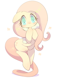 Size: 512x700 | Tagged: safe, artist:rikose, fluttershy, pegasus, pony, clothes, scarf, solo