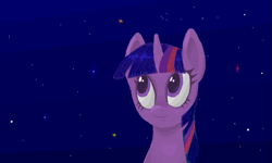 Size: 801x481 | Tagged: safe, artist:hipster-ponies, derpibooru import, twilight sparkle, flockdraw, night, sky, solo, stars