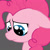 Size: 1000x1000 | Tagged: safe, artist:murdershy01, pinkie pie, earth pony, pony, female, mare, pink coat, pink mane, sad, solo