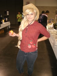 Size: 3000x4000 | Tagged: safe, applejack, human, cosplay, irl, irl human, photo