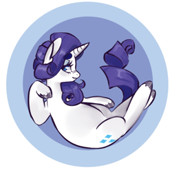 Size: 500x500 | Tagged: safe, artist:techtechno, rarity, pony, unicorn, button, hooves, solo, thick eyebrows