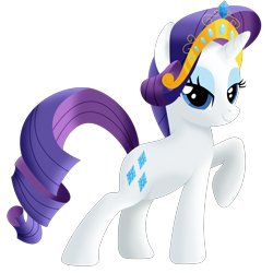 Size: 2100x2100 | Tagged: safe, artist:silberhase, rarity, pony, unicorn, simple background, solo, tiara, transparent background, vector