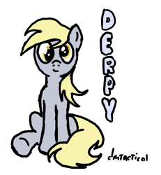 Size: 725x786 | Tagged: safe, artist:mindofnoodles, derpy hooves, pegasus, pony, female, mare, solo