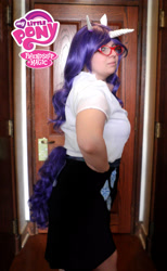 Size: 1987x3216 | Tagged: safe, artist:shyxashx0115, rarity, human, cosplay, irl, irl human, photo