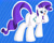 Size: 2000x1600 | Tagged: safe, artist:chiritsupi, rarity, pony, unicorn, female, mare, plot, purple mane, solo, white coat