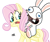 Size: 697x591 | Tagged: safe, artist:iceclimbers87, fluttershy, pegasus, pony, crossover, meme, rabbids, rayman raving rabbids