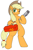 Size: 616x936 | Tagged: safe, artist:tetsutowa, applejack, earth pony, pony, bipedal, engineer, my battle pony, simple background, solo, toolbox, white background, wrench