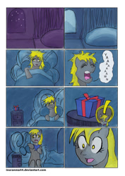 Size: 751x1063 | Tagged: safe, artist:inuranma44, derpy hooves, pegasus, pony, comic, female, mare, the doctor's visit