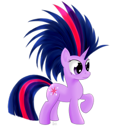 Size: 2000x2000 | Tagged: safe, artist:dragonfoorm, derpibooru import, twilight sparkle, alternate hairstyle, simple background, solo, transparent background