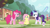 Size: 640x355 | Tagged: safe, screencap, fluttershy, pinkie pie, rarity, earth pony, pegasus, pony, unicorn, filli vanilli, fetish i, meme, youtube caption