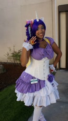 Size: 540x960 | Tagged: safe, rarity, human, cosplay, irl, irl human, photo