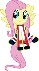 Size: 2768x5101 | Tagged: safe, artist:fjojr, fluttershy, pegasus, pony, clothes, florida panthers, hockey, jersey, nhl, solo