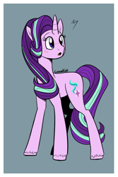 Size: 600x900 | Tagged: safe, artist:casualcolt, starlight glimmer, pony, unicorn, cute, female, glimmerbetes, mare, solo, unshorn fetlocks