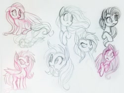 Size: 1280x960 | Tagged: safe, artist:mn27, fluttershy, bat pony, pony, bats!, flutterbat, race swap, solo, traditional art