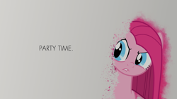 Size: 1920x1080 | Tagged: safe, artist:divideddemensions, artist:mrcbleck, pinkie pie, earth pony, pony, pinkamena diane pie, solo, vector, wallpaper