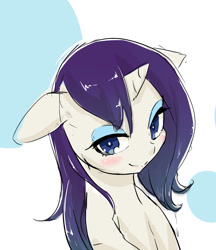 Size: 1000x1157 | Tagged: safe, artist:siagia, rarity, pony, unicorn, pixiv, solo, wet, wet mane, wet mane rarity