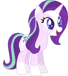 Size: 341x381 | Tagged: safe, artist:westrail642fan, starlight glimmer, pony, unicorn, alternate timeline, alternate universe, bald face, female, mare, rise and fall, simple background, socks (coat marking), solo, transparent background