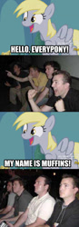 Size: 320x919 | Tagged: safe, derpy hooves, pegasus, pony, slice of life (episode), 100th episode, derpygate, exploitable meme, female, hilarious in hindsight, mare, meme, reaction guys