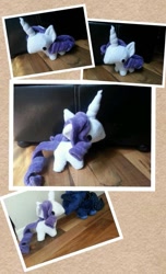 Size: 583x960 | Tagged: safe, artist:catzilerella, rarity, chibi, irl, photo, plushie