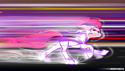 Size: 3500x2000 | Tagged: safe, artist:mykegreywolf, fili-second, pinkie pie, earth pony, pony, power ponies (episode), power ponies, solo, speedster