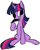 Size: 500x621 | Tagged: safe, artist:ghost, derpibooru import, twilight sparkle, moustache, solo