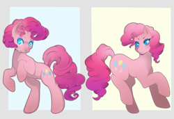 Size: 1024x701 | Tagged: safe, artist:pachiiri, bubble berry, pinkie pie, earth pony, pony, bubblepie, female, male, rule 63, self ponidox, selfcest, shipping, straight