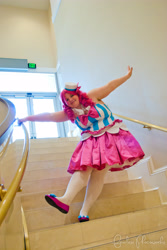 Size: 2592x3872 | Tagged: safe, pinkie pie, human, cosplay, irl, irl human, photo, solo