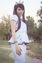 Size: 1000x1500 | Tagged: safe, artist:viverra1, rarity, human, cosplay, irl, irl human, photo