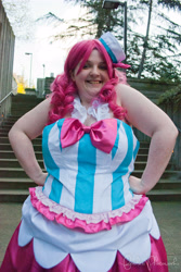 Size: 2592x3872 | Tagged: safe, pinkie pie, human, cosplay, irl, irl human, photo, solo