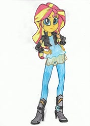 Size: 1660x2337 | Tagged: safe, artist:cybertronianbrony, sunset shimmer, equestria girls, female, solo
