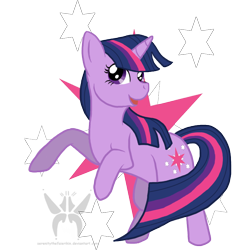 Size: 792x792 | Tagged: safe, artist:serenitythefaierikin, derpibooru import, twilight sparkle, pony, unicorn, female, horn, mare, purple coat, purple mane, solo