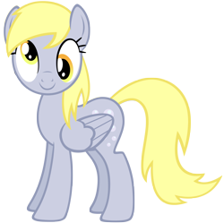 Size: 3000x2982 | Tagged: safe, artist:scourge707, derpy hooves, pegasus, pony, female, high res, looking at you, mare, simple background, solo, transparent background, vector