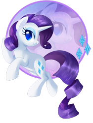 Size: 2121x2827 | Tagged: safe, artist:xnightmelody, part of a set, rarity, pony, unicorn, cutie mark, simple background, solo, transparent background