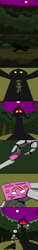 Size: 721x4742 | Tagged: safe, artist:trackpad mcderp, derpy hooves, pegasus, pony, comic, female, flatwoods monster, forest, mare, night